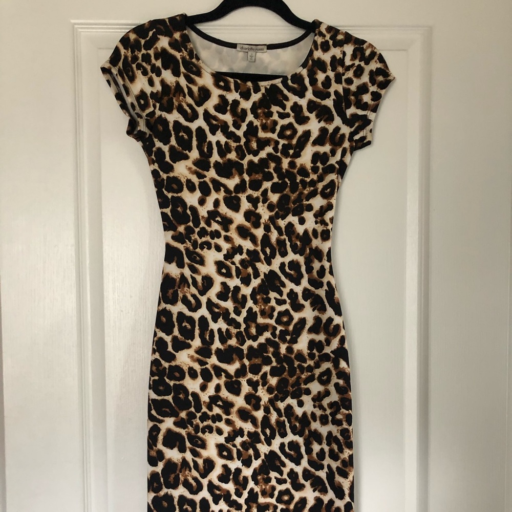 Bodycon cheetah dress